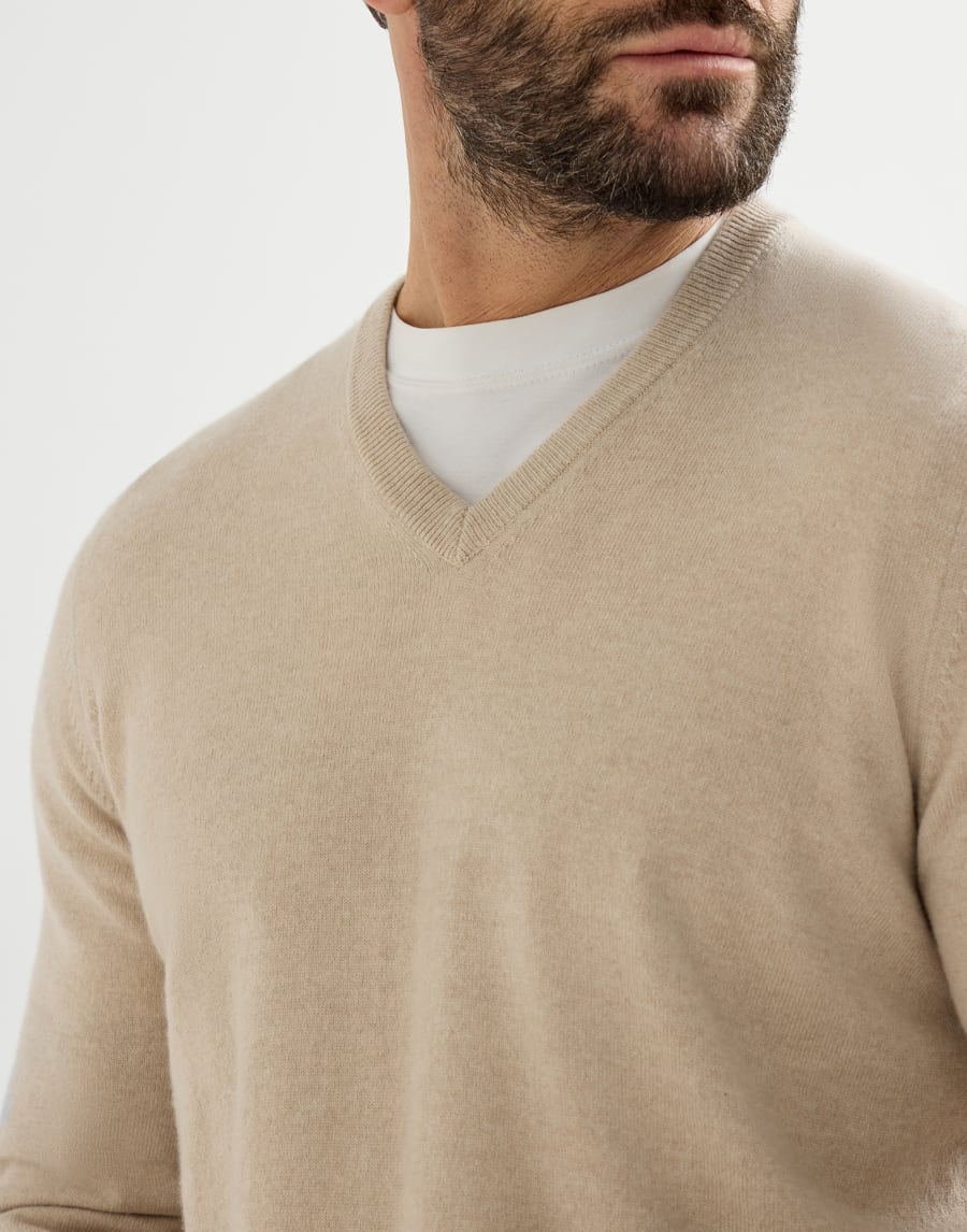 Cashmere sweater Sand Man - Brunello Cucinelli