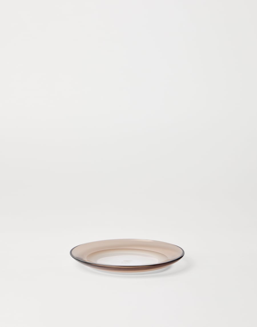 Murano glass bread plate Natural Lifestyle - Brunello Cucinelli