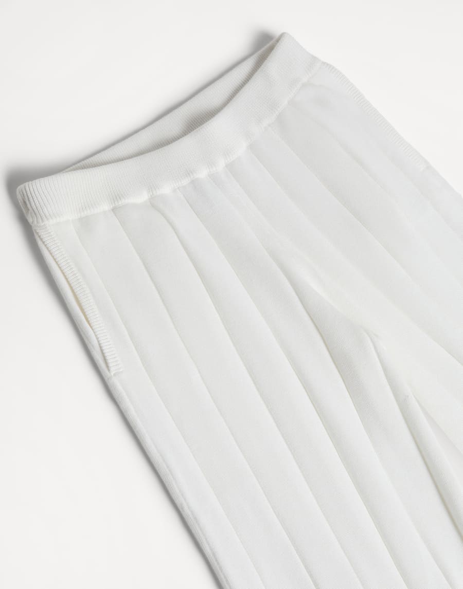 Pantalone Track Panama Bambina - Brunello Cucinelli