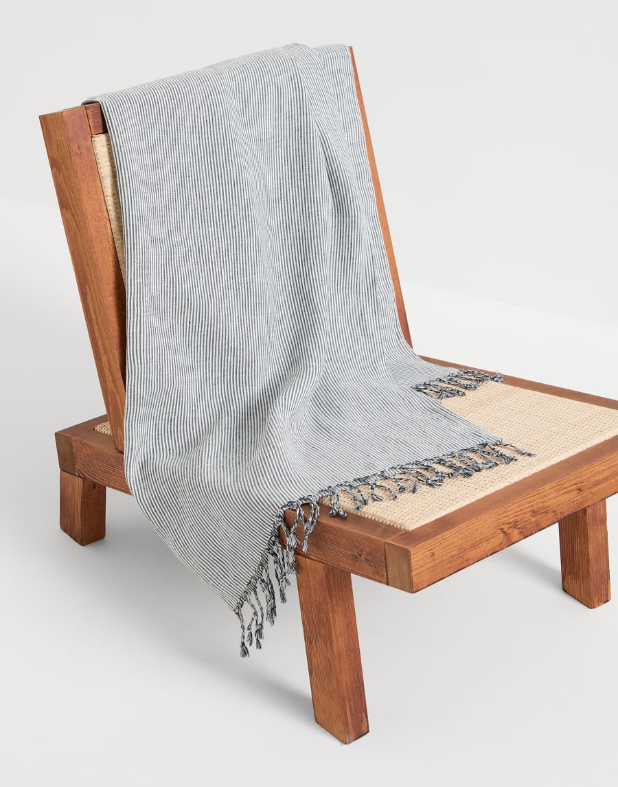 Plaid leggero Blu Lifestyle - Brunello Cucinelli