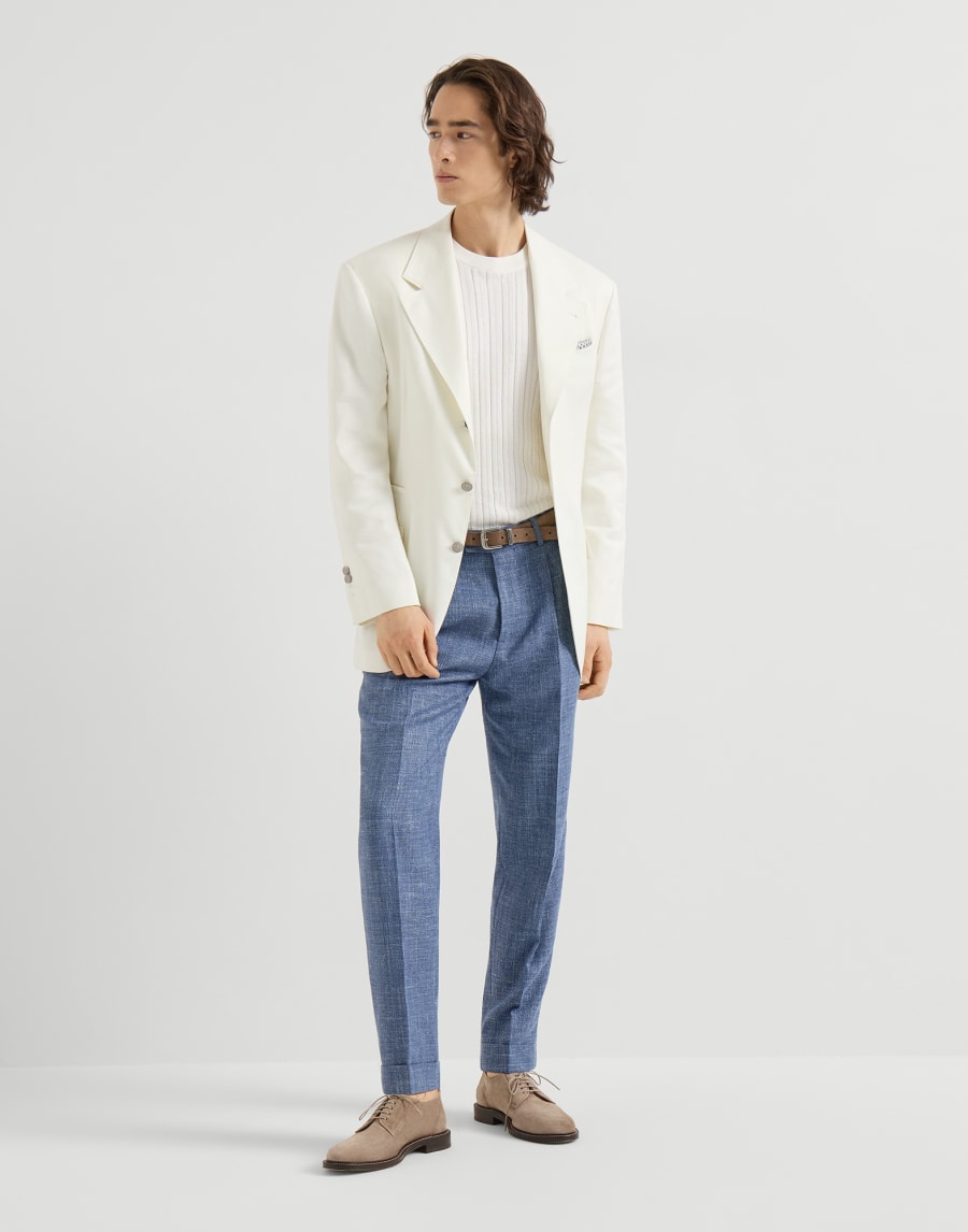 Jersey de algodón Panamá Hombre - Brunello Cucinelli