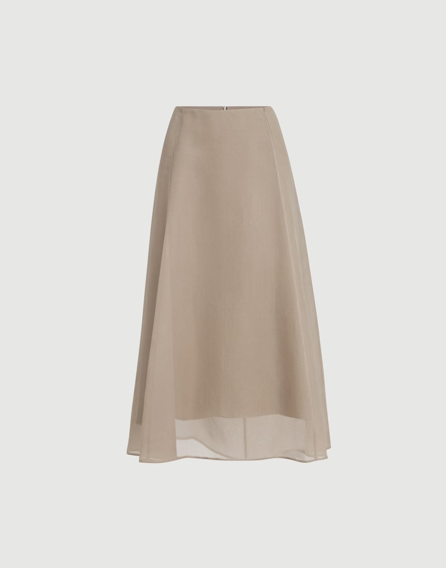 Falda Circle Cuerda Mujer - Brunello Cucinelli