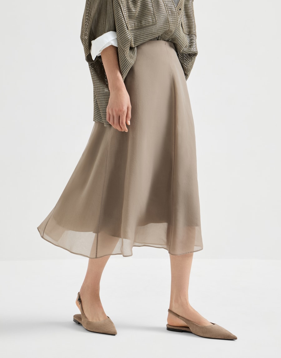 Falda Circle Cuerda Mujer - Brunello Cucinelli