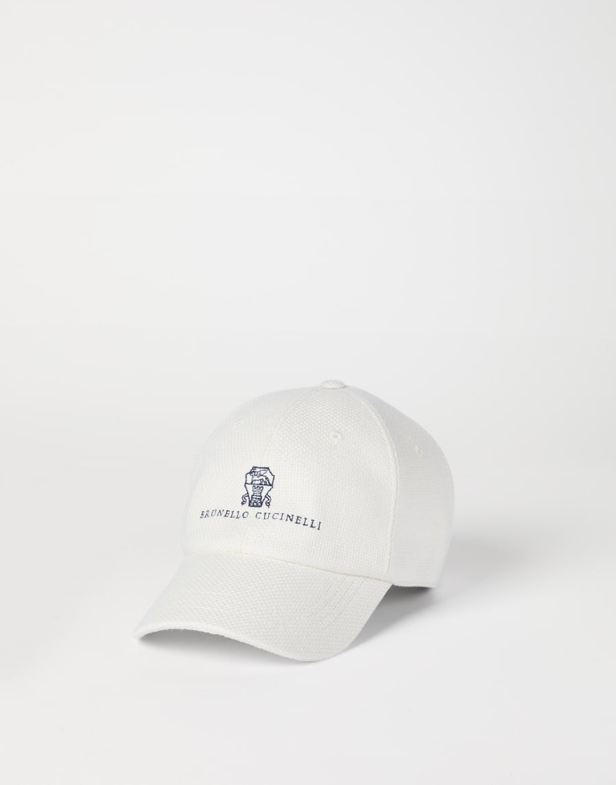 Baseball cap with logo Off-White Man - Brunello Cucinelli