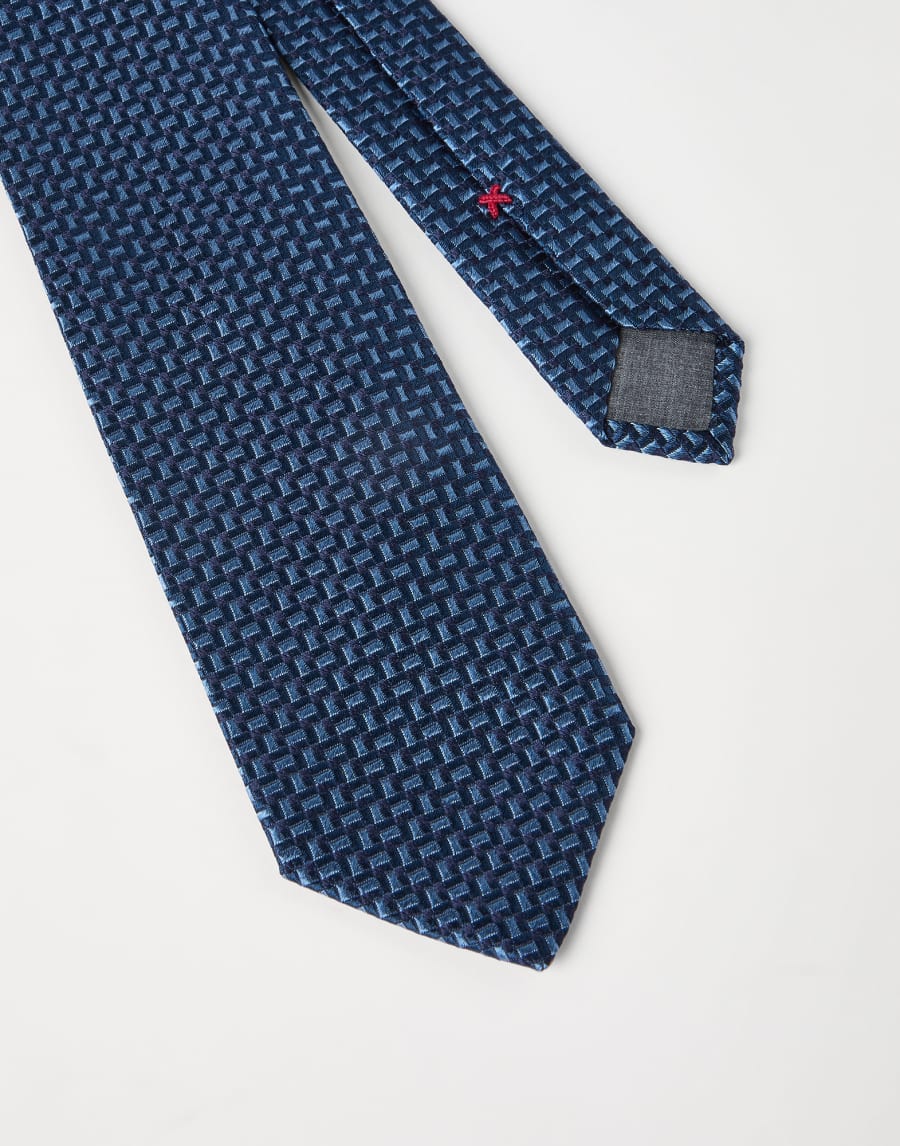 Silk necktie Denim Man - Brunello Cucinelli