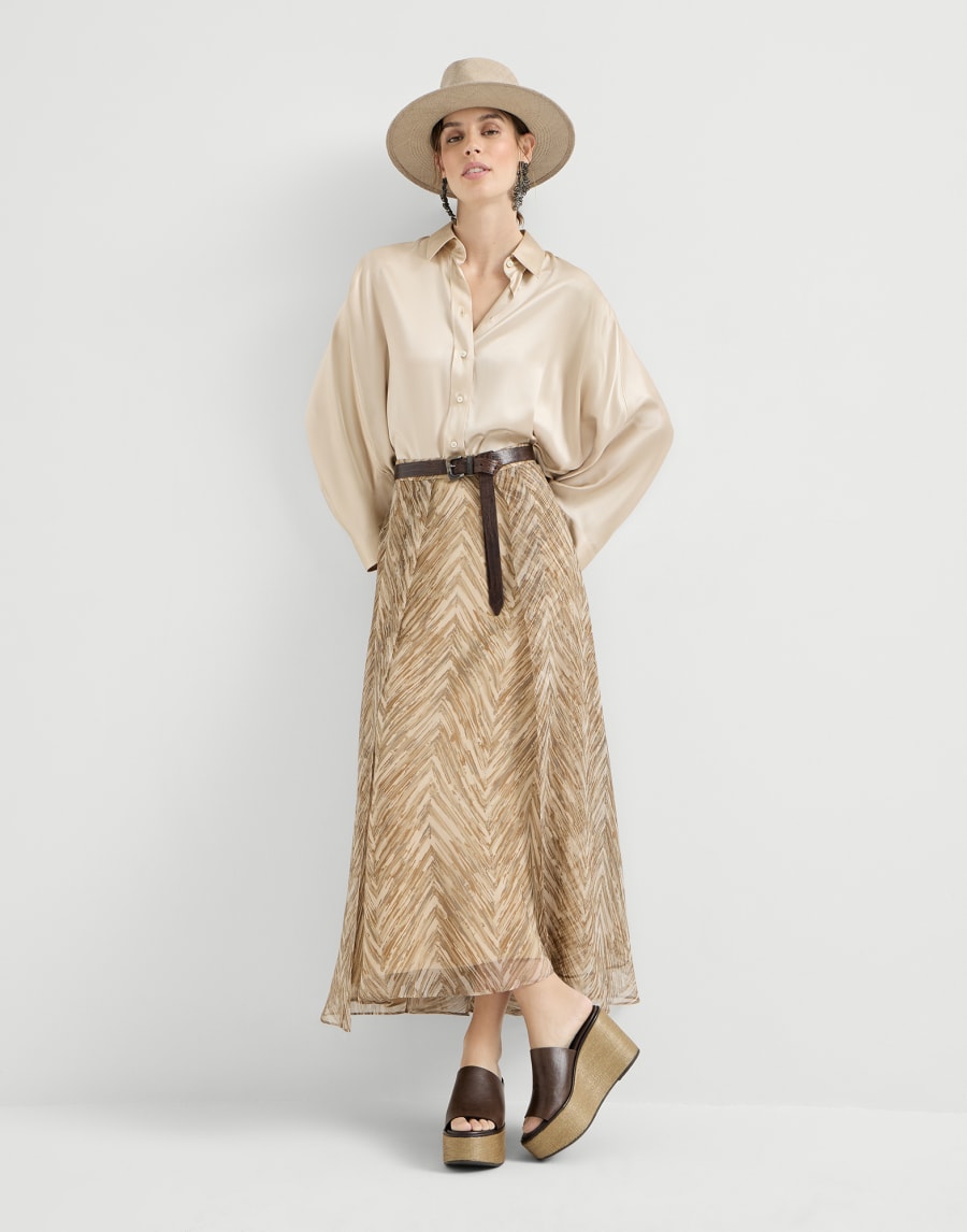 Cowhide wedges Cocoa Woman - Brunello Cucinelli