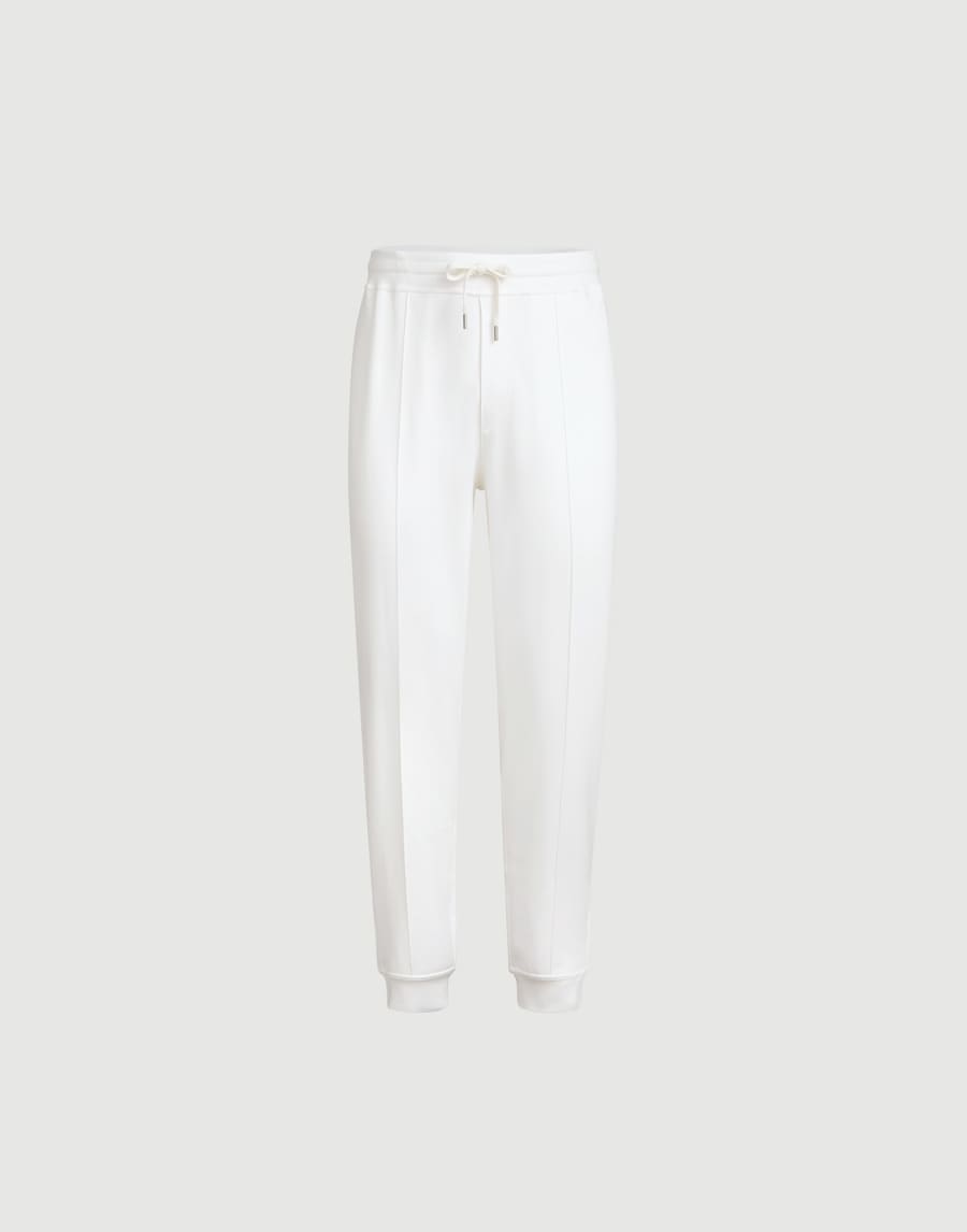 Pantalone con crête Off-White Uomo - Brunello Cucinelli