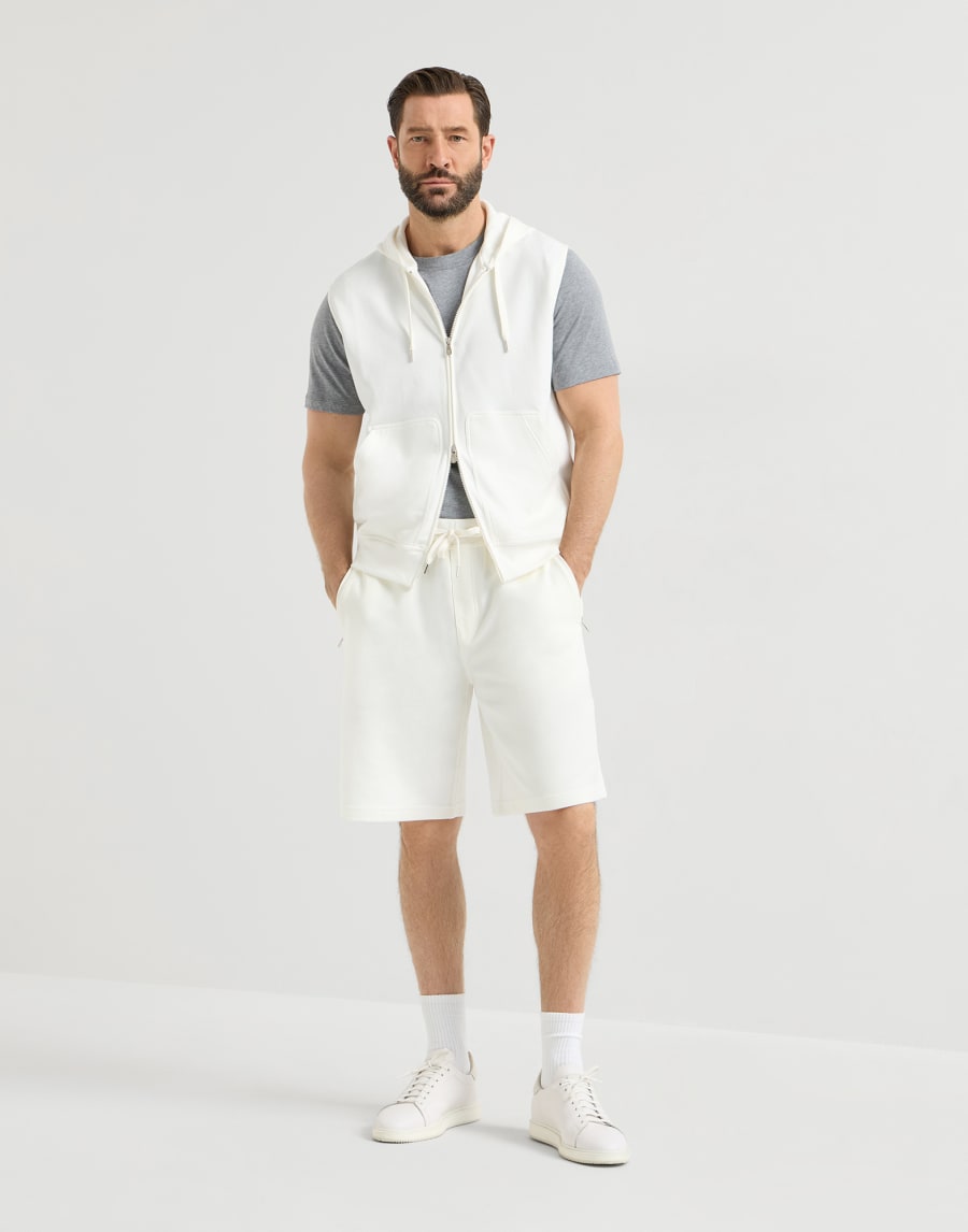 Topwear senza maniche Off-White Uomo - Brunello Cucinelli