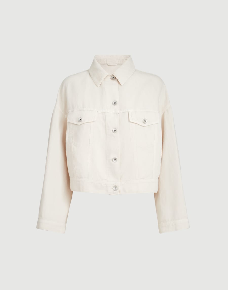 Outerwear in cover Gesso Donna - Brunello Cucinelli