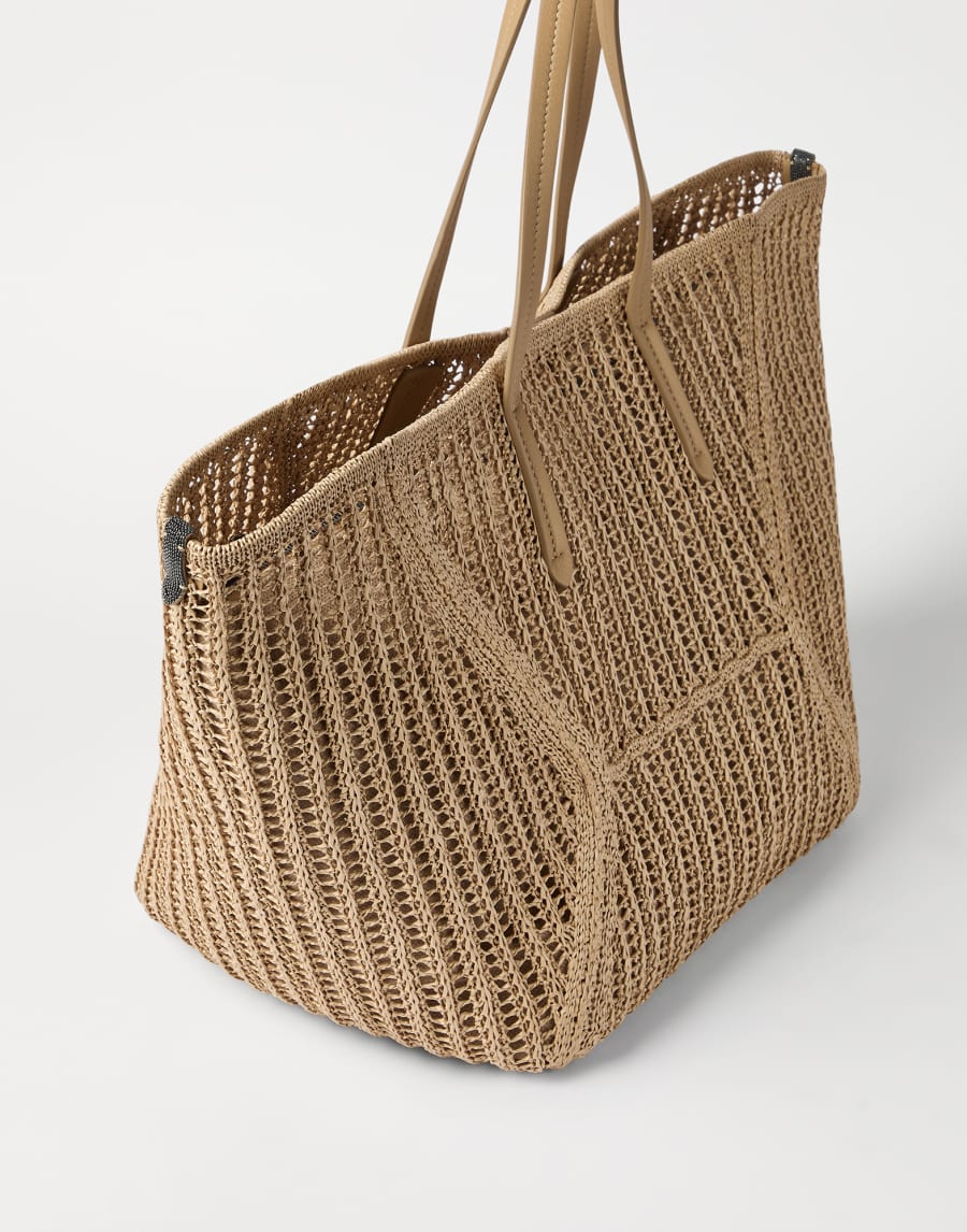 Techno raffia BC Duo bag Rope Woman - Brunello Cucinelli