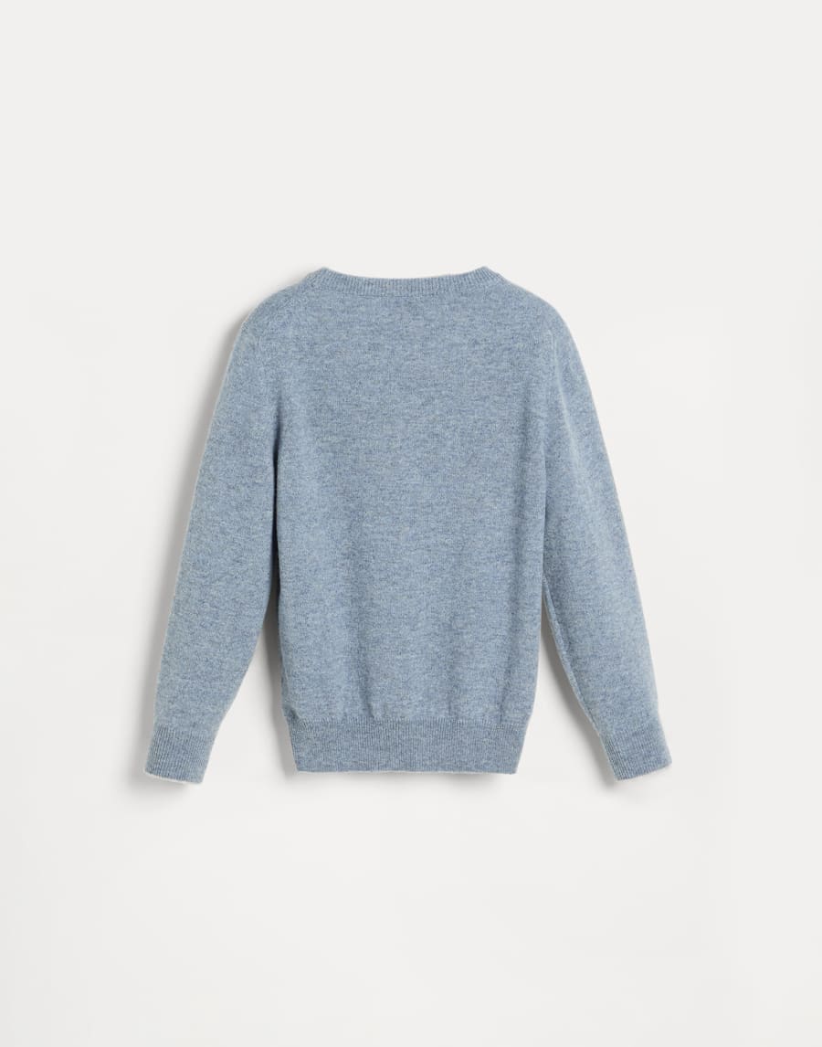 Cashmere sweater Sky Blue Boys - Brunello Cucinelli