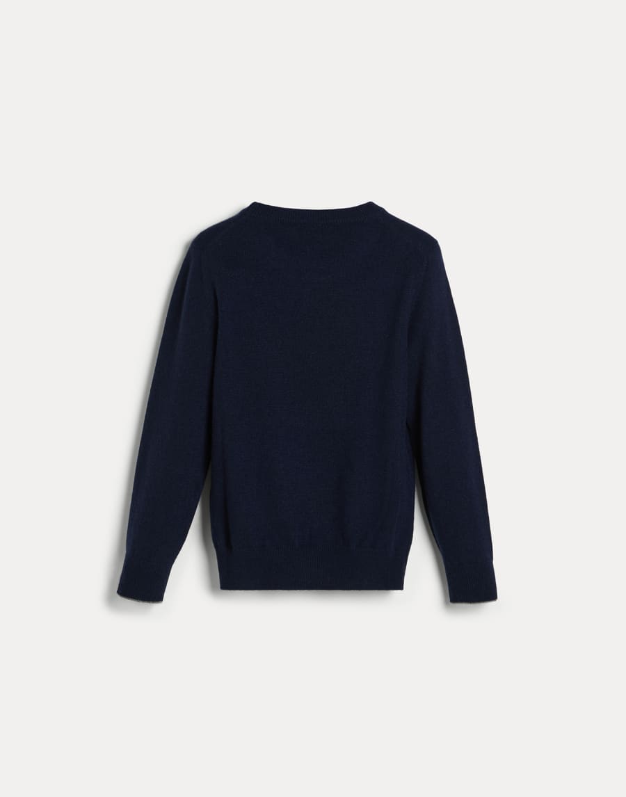 Cashmere sweater Navy Blue Boys - Brunello Cucinelli