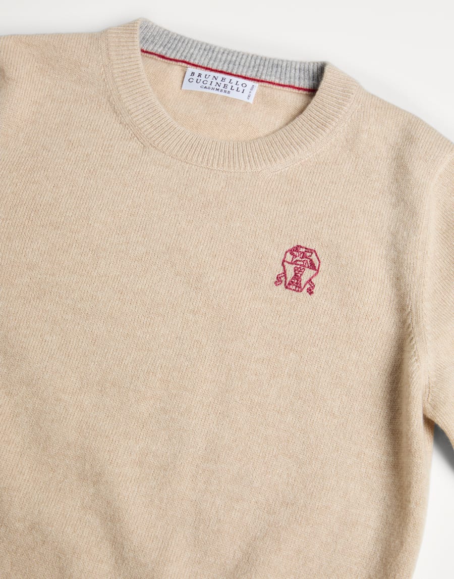 Cashmere sweater Oat Boys - Brunello Cucinelli