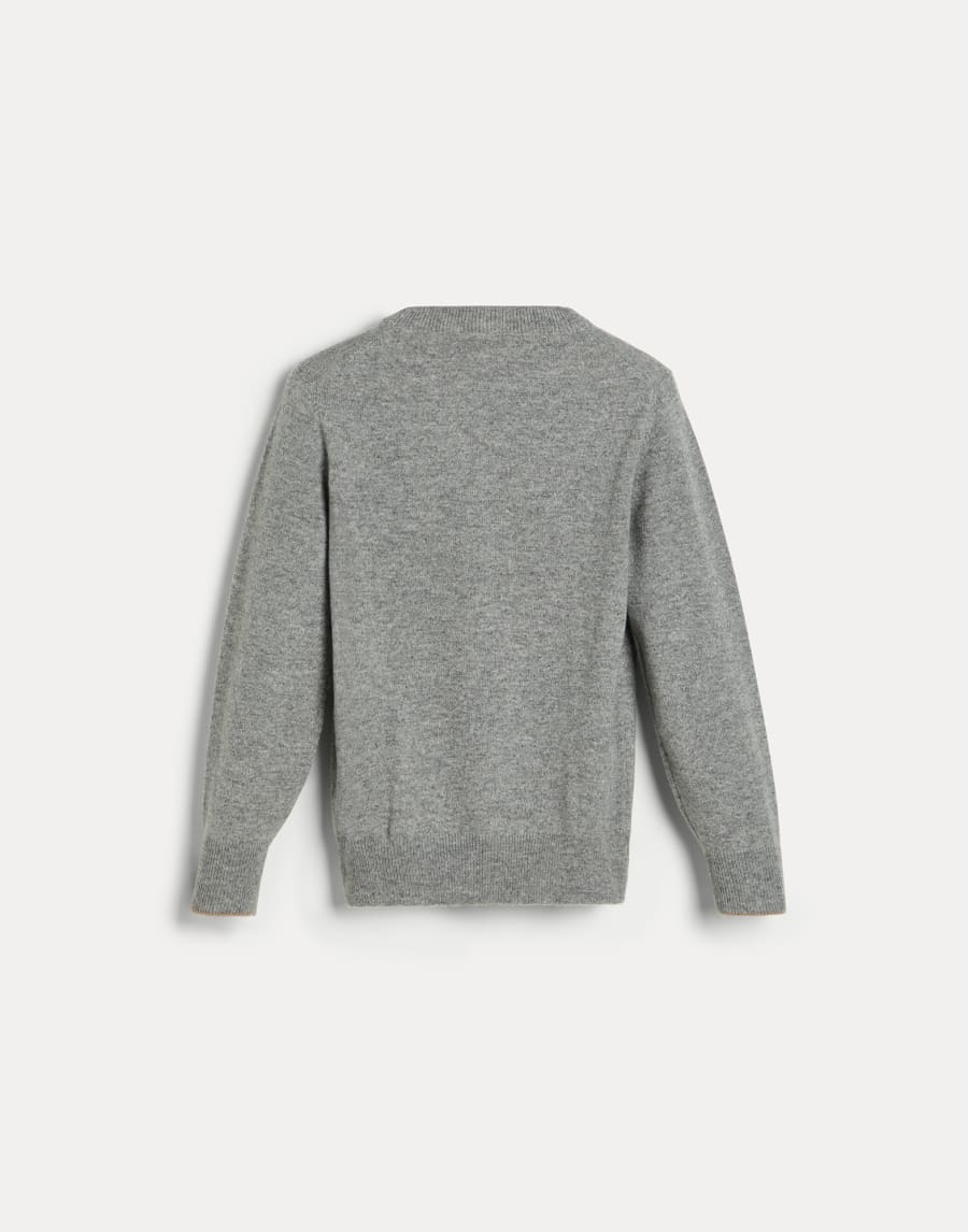 Cashmere sweater Dark Grey Boys - Brunello Cucinelli