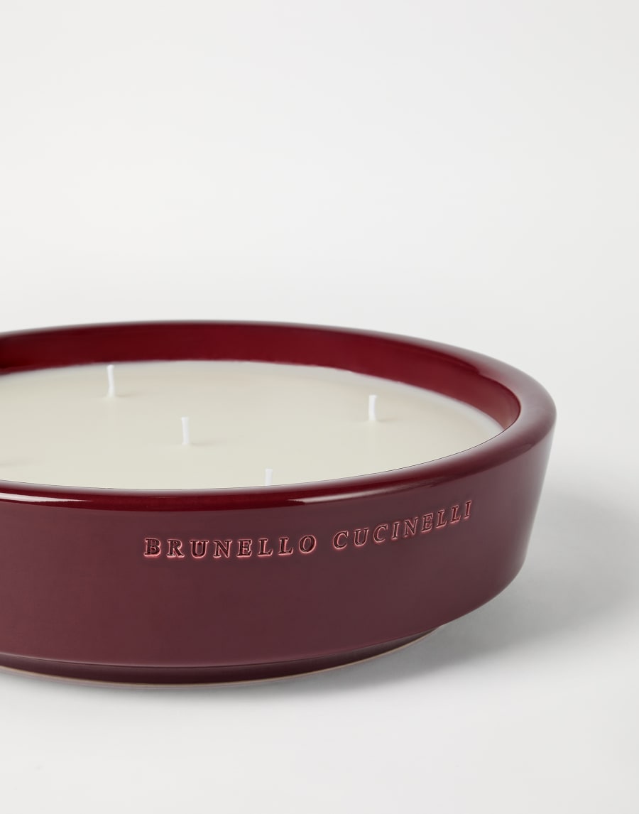 Extra-large candle Red Lifestyle - Brunello Cucinelli