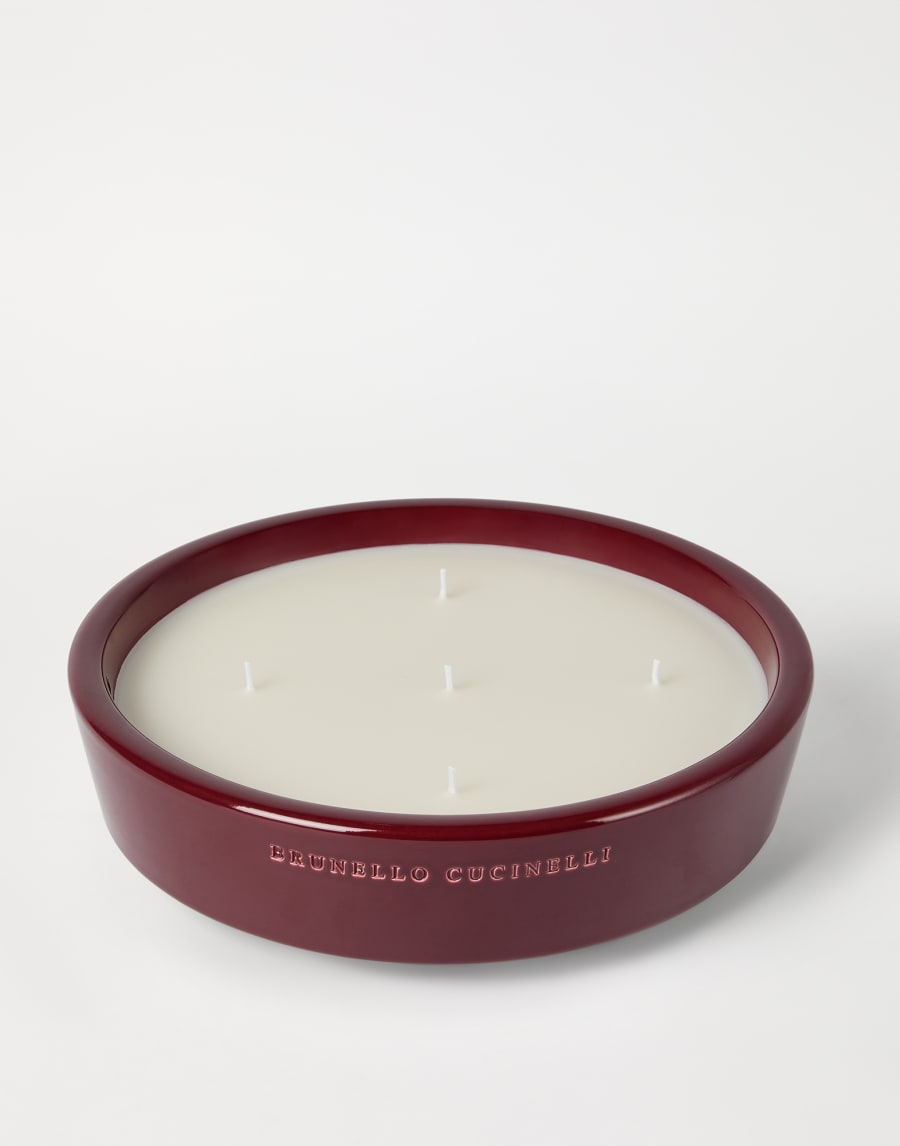 Extra-large candle Red Lifestyle - Brunello Cucinelli
