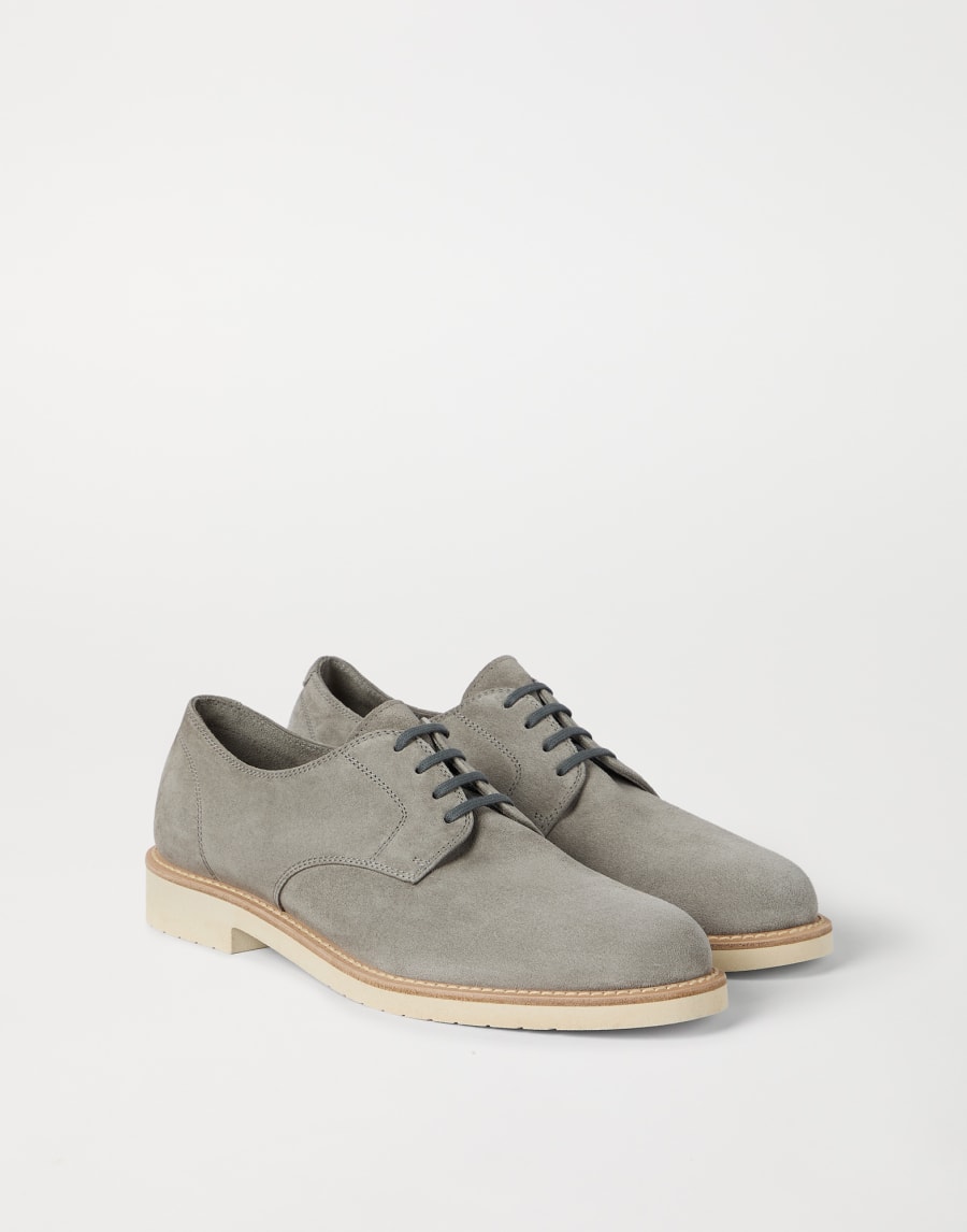 Derby de piel de becerro Niebla Hombre - Brunello Cucinelli
