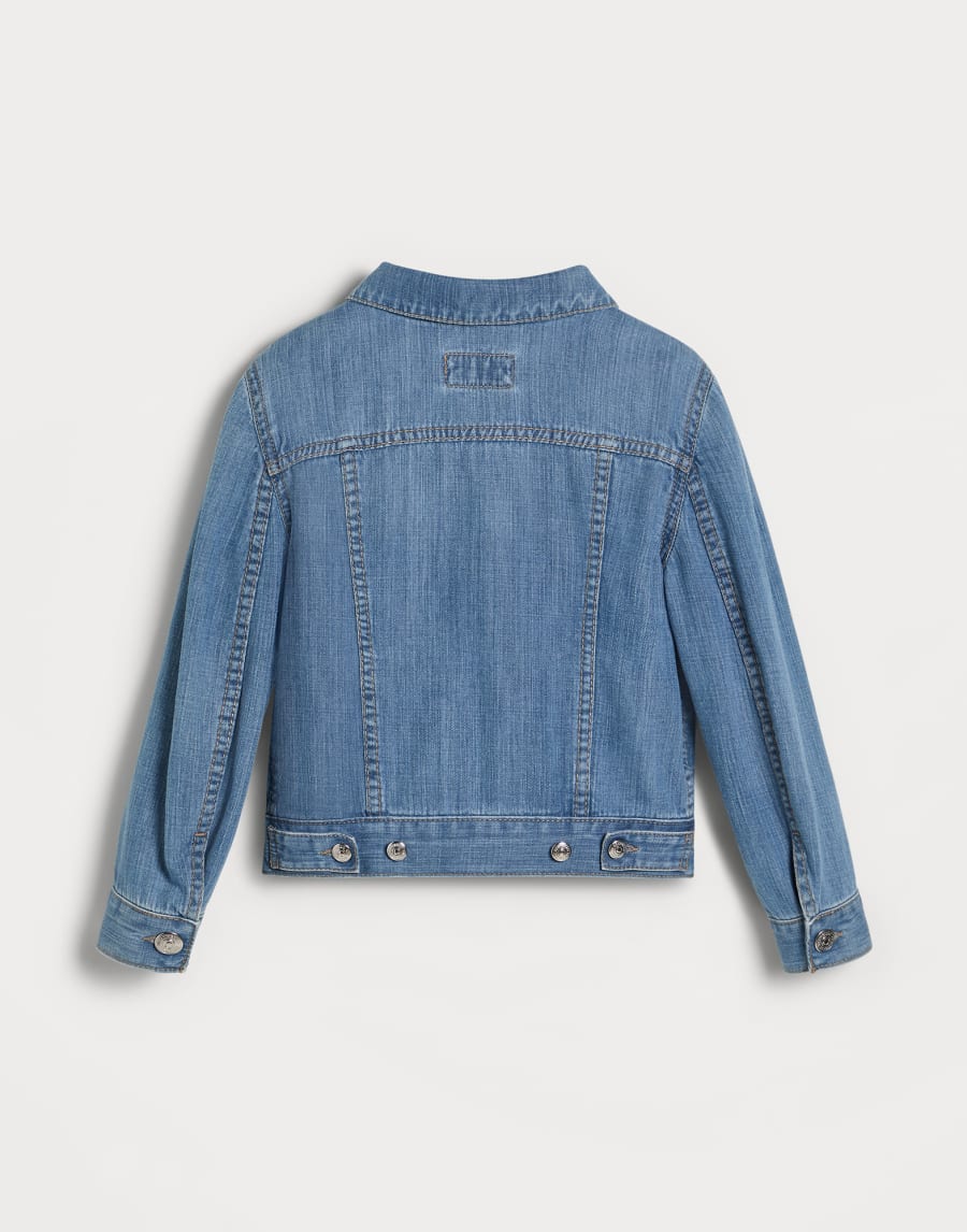 デニム 4ポケットブルゾン ミディアムデニム ボーイズ - Brunello Cucinelli