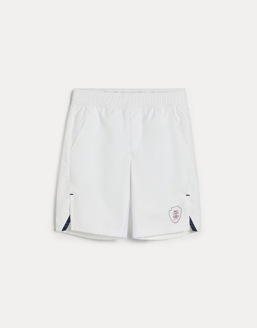 Nylon Bermuda shorts White Boys - Brunello Cucinelli