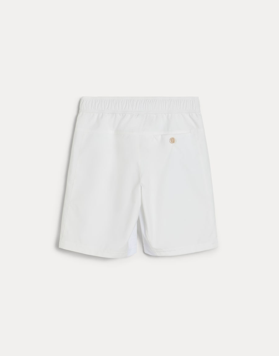 Nylon Bermuda shorts White Boys - Brunello Cucinelli