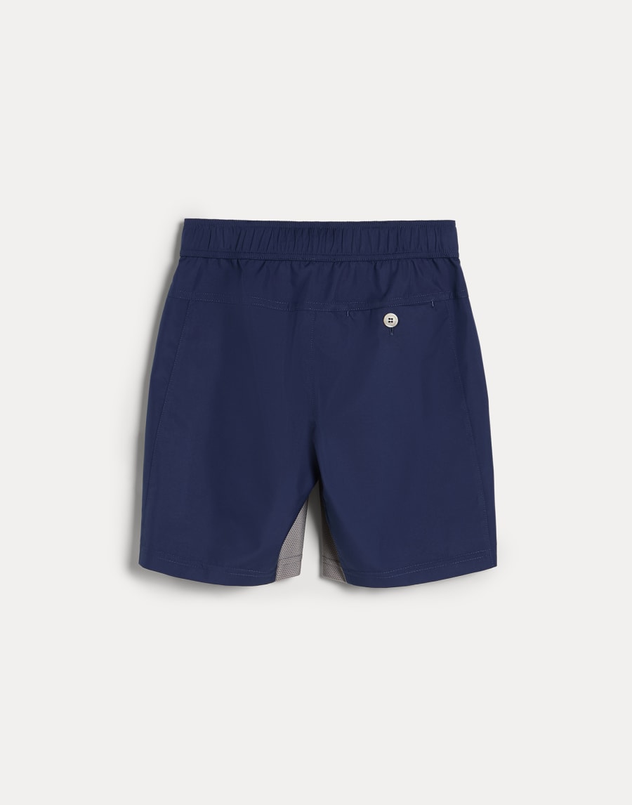Nylon Bermuda shorts Blue Boys - Brunello Cucinelli