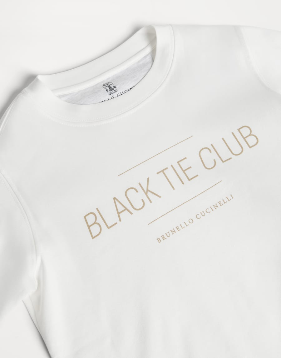 T-shirt with print Panama Boys - Brunello Cucinelli