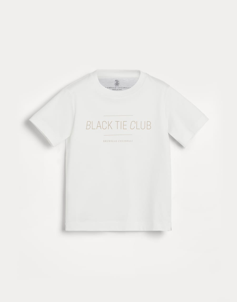 T-shirt with print Panama Boys - Brunello Cucinelli