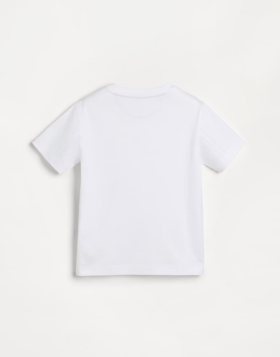 T-shirt with print Off-White Boys - Brunello Cucinelli
