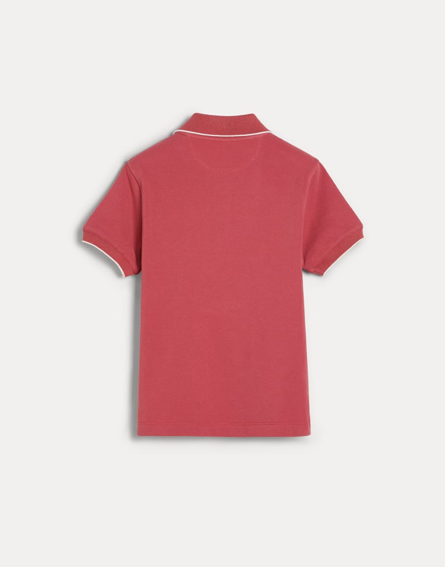 Polo de piqué Fresa Niño - Brunello Cucinelli