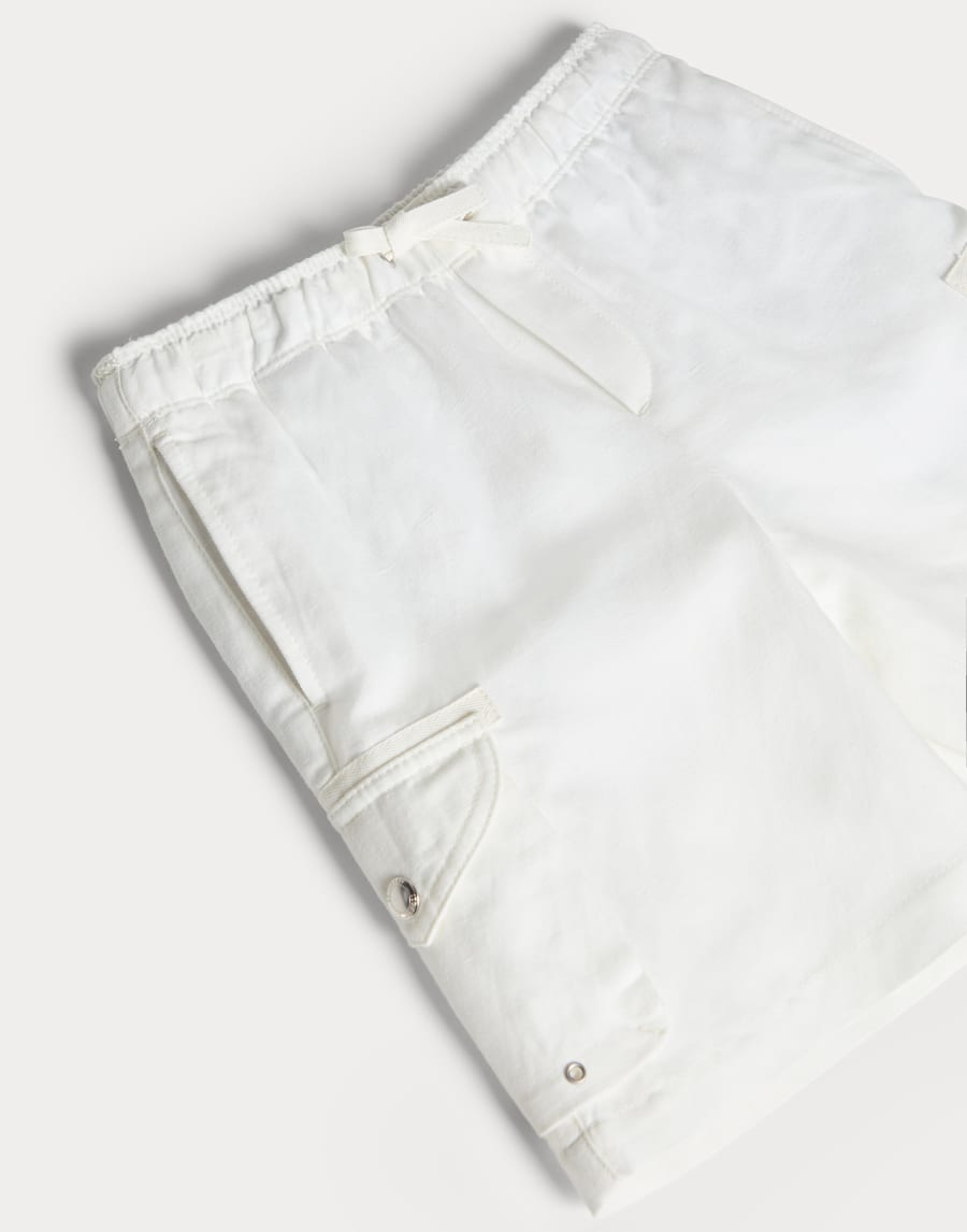Bermuda shorts with drawstring and cargo pockets Snow Boys - Brunello Cucinelli