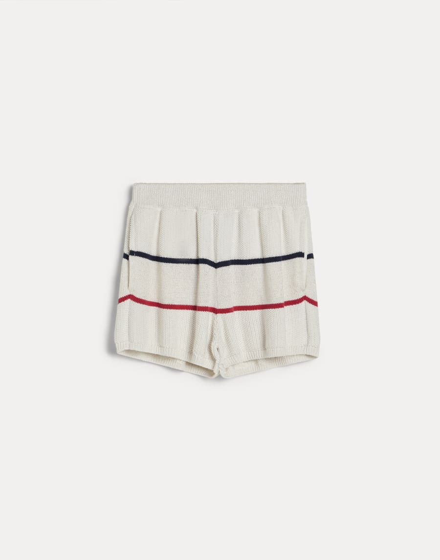 Short en maille Panama Fille - Brunello Cucinelli