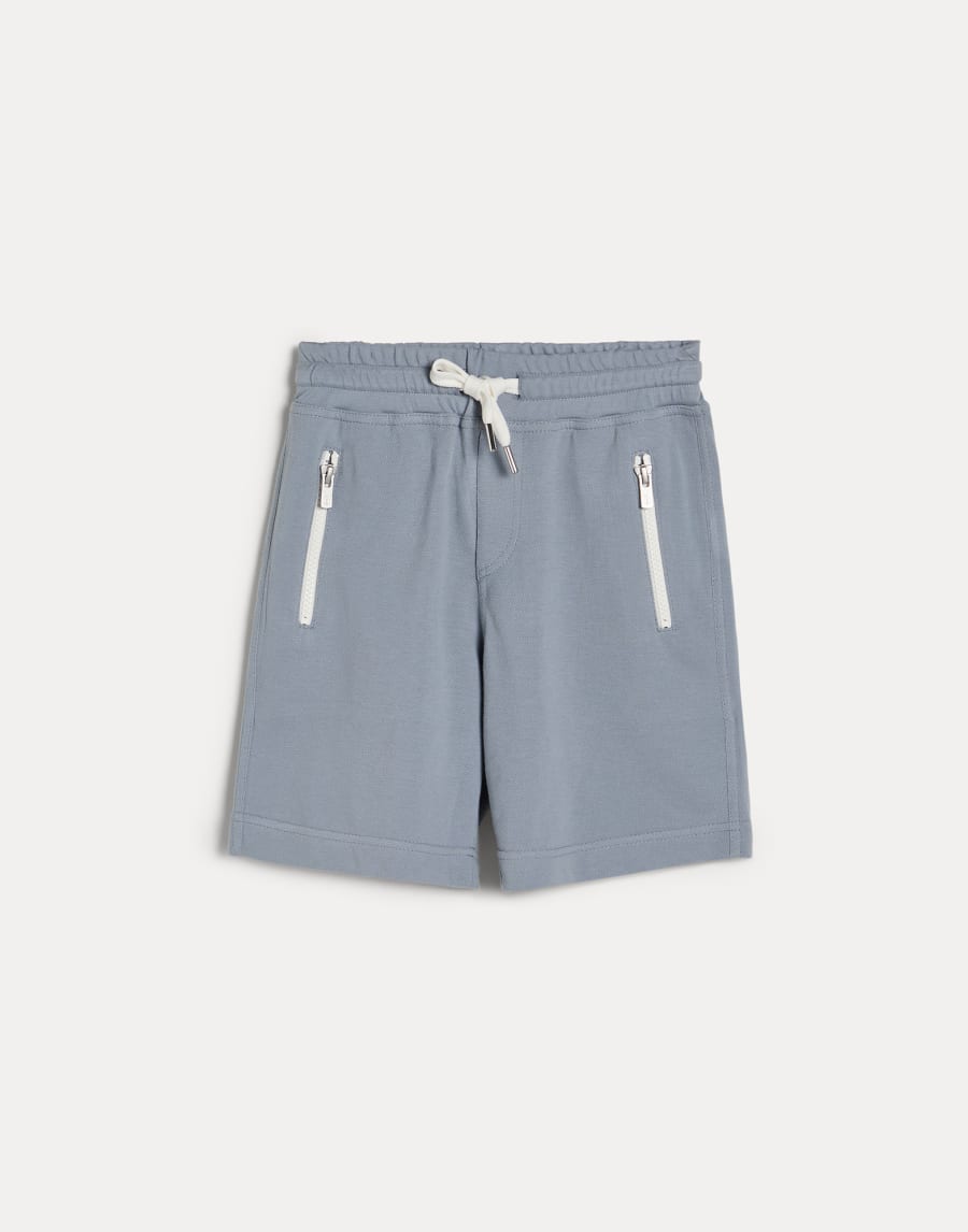 Bermuda shorts with drawstring Slate Boys - Brunello Cucinelli