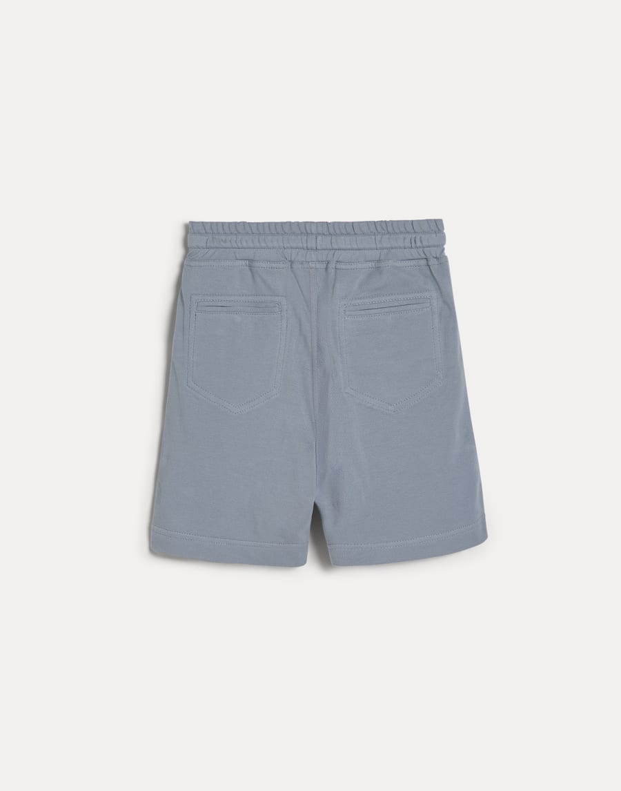 Bermuda shorts with drawstring Slate Boys - Brunello Cucinelli