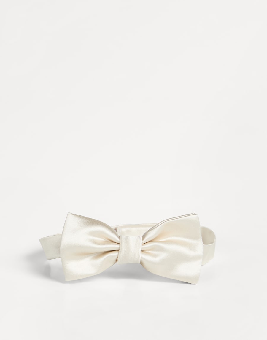 サテン ボウタイ ミルク ボーイズ - Brunello Cucinelli