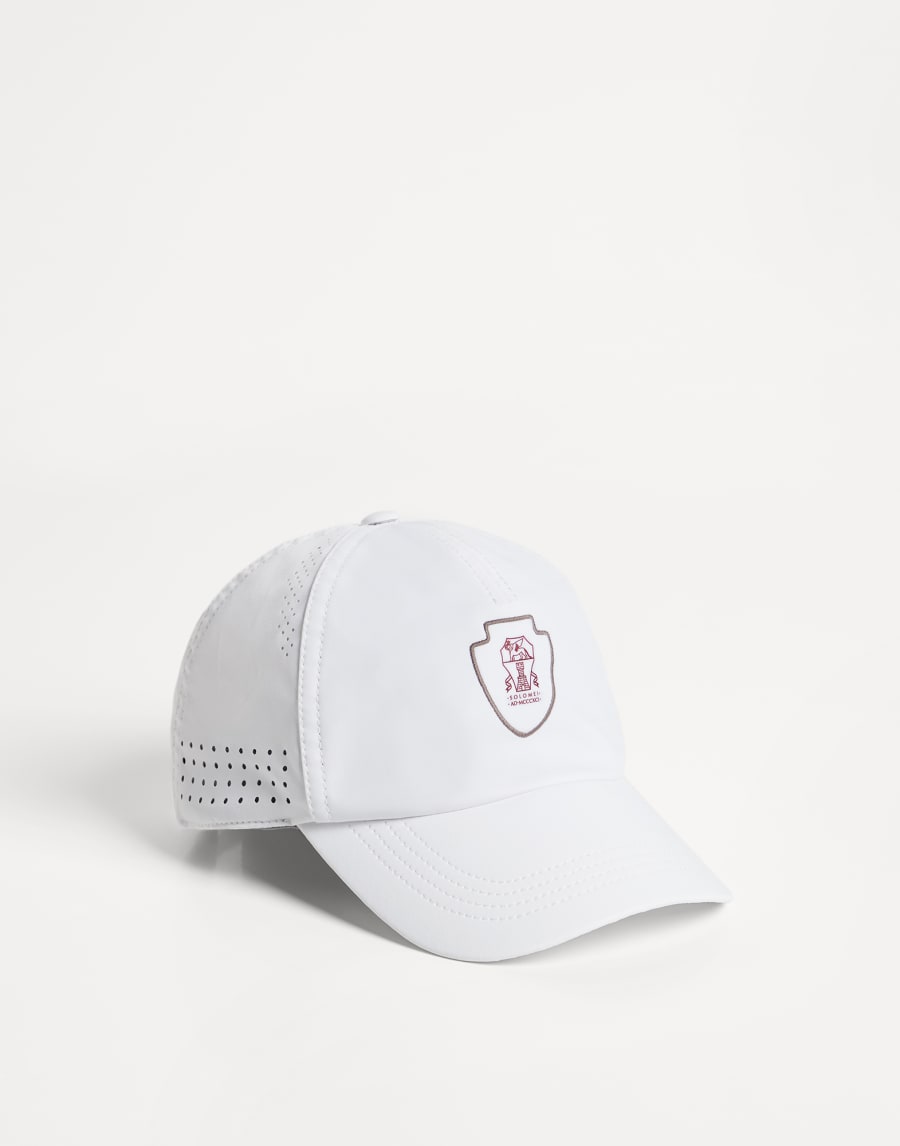 Baseball cap with logo White Boys - Brunello Cucinelli