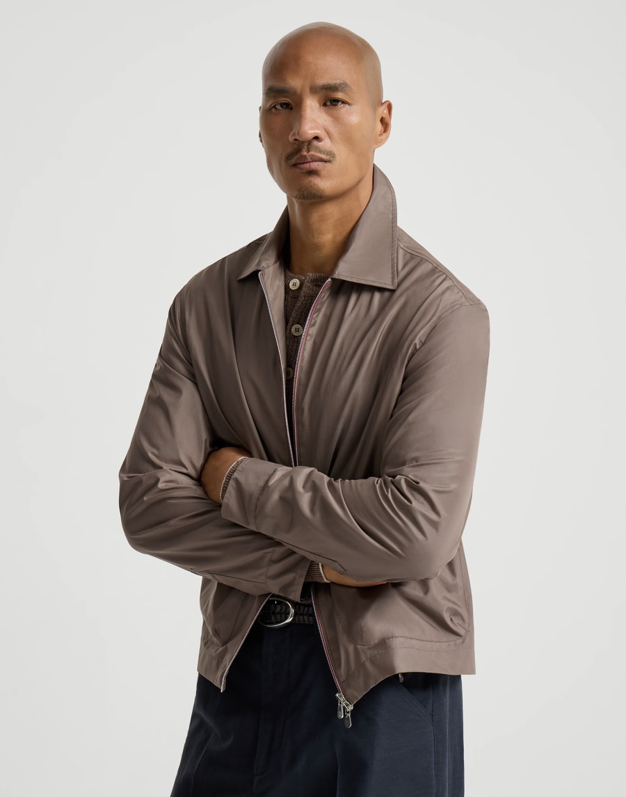 Куртка без подкладки Ореховый Мужчина - Brunello Cucinelli