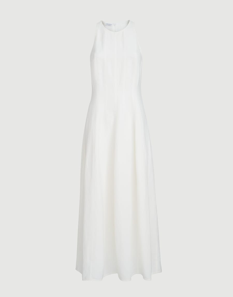 Fluid dress White Woman - Brunello Cucinelli