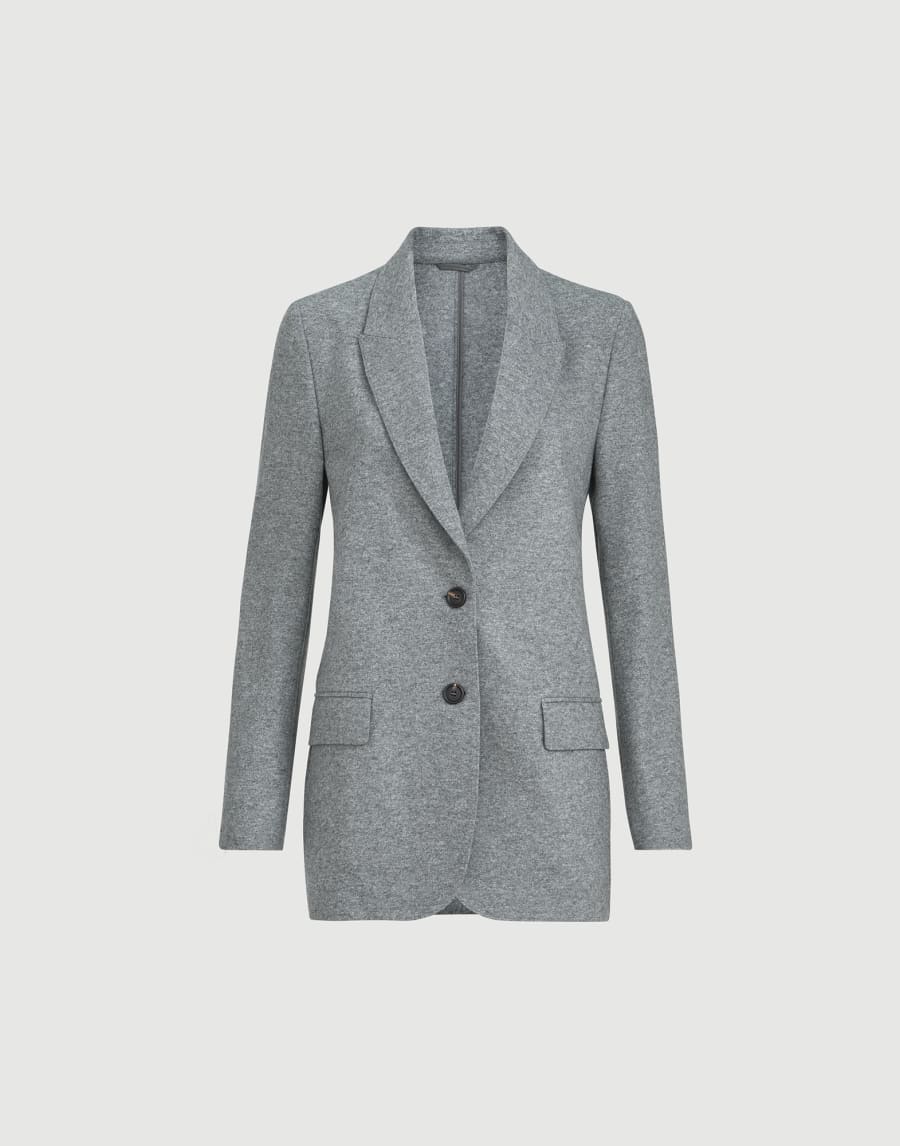 Deconstructed blazer Grey Woman - Brunello Cucinelli