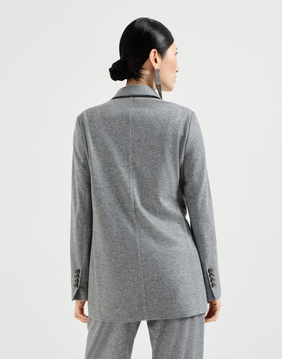 Deconstructed blazer Grey Woman - Brunello Cucinelli