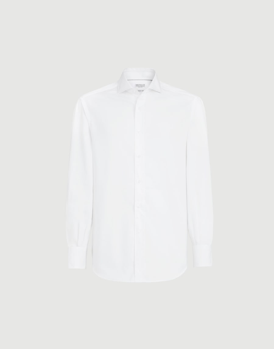 Spread collar shirt White Man - Brunello Cucinelli