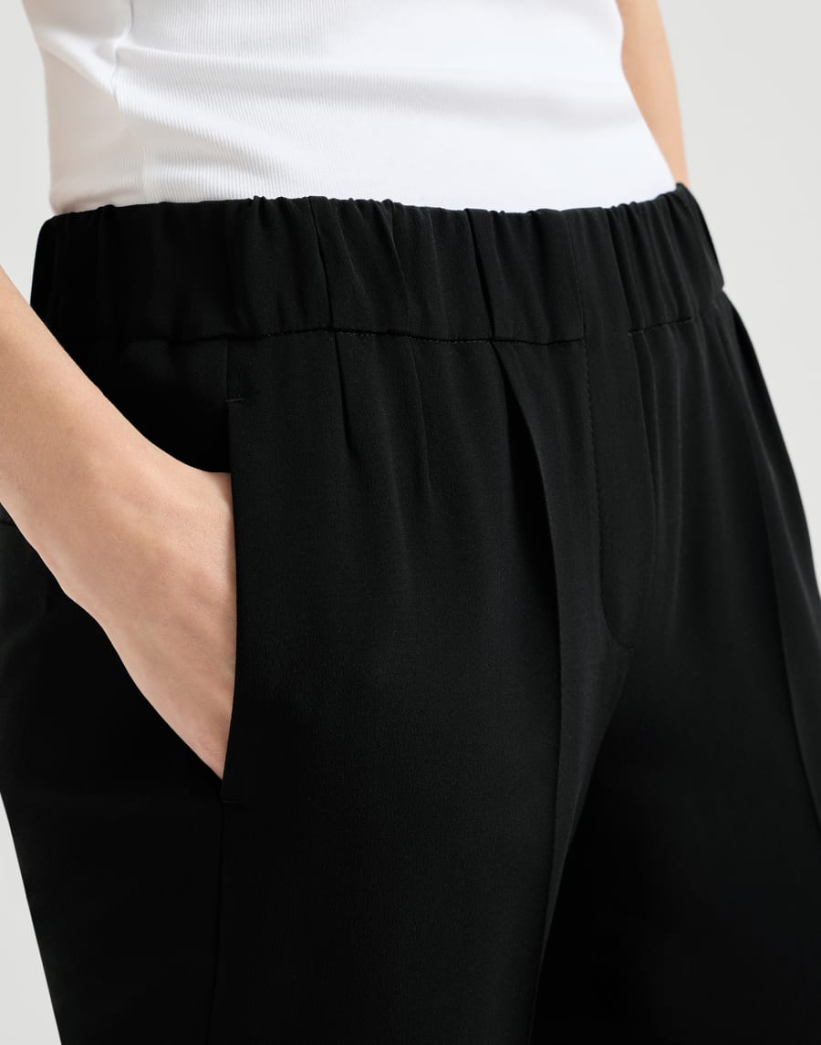 Tailored Jogger trousers Black Woman - Brunello Cucinelli