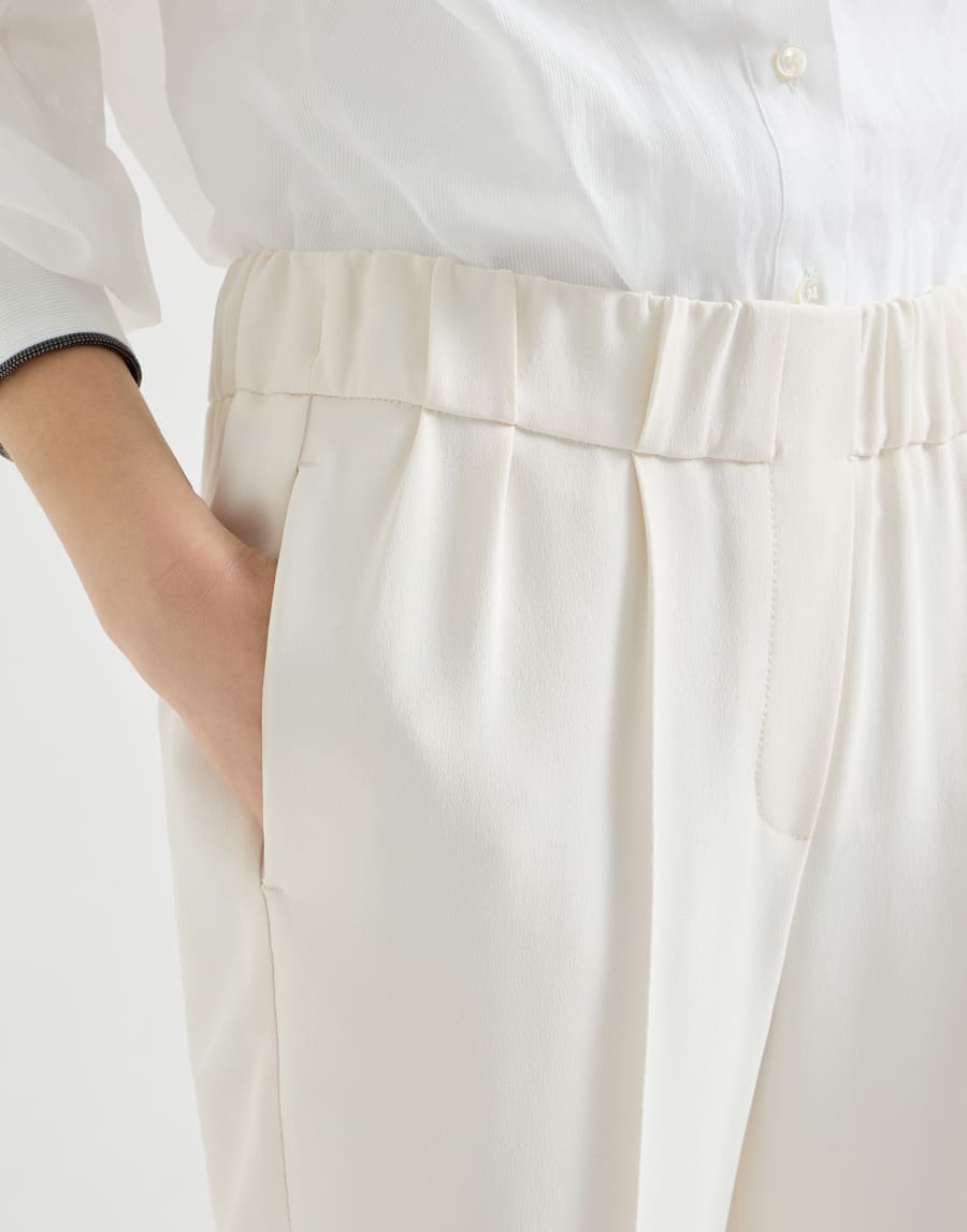 Tailored Jogger trousers Off-White Woman - Brunello Cucinelli