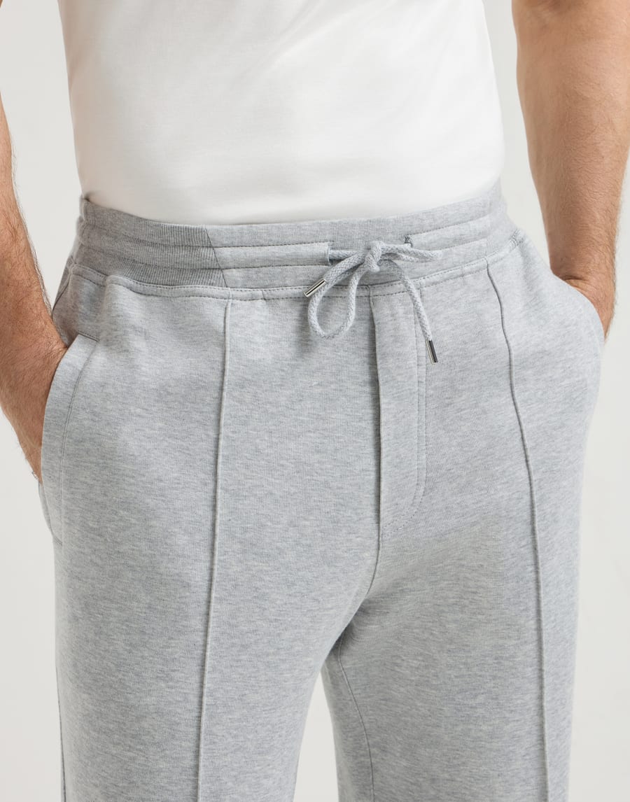 Double cloth trousers Grey Man - Brunello Cucinelli