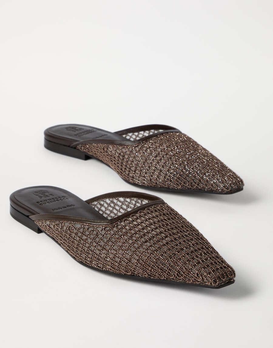 Suede flats Brown Woman - Brunello Cucinelli