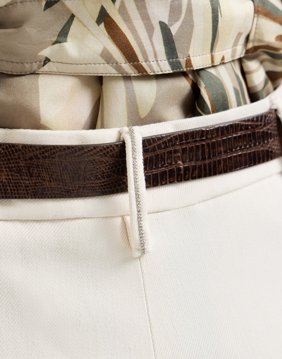 Slouchy trousers Milk Woman - Brunello Cucinelli