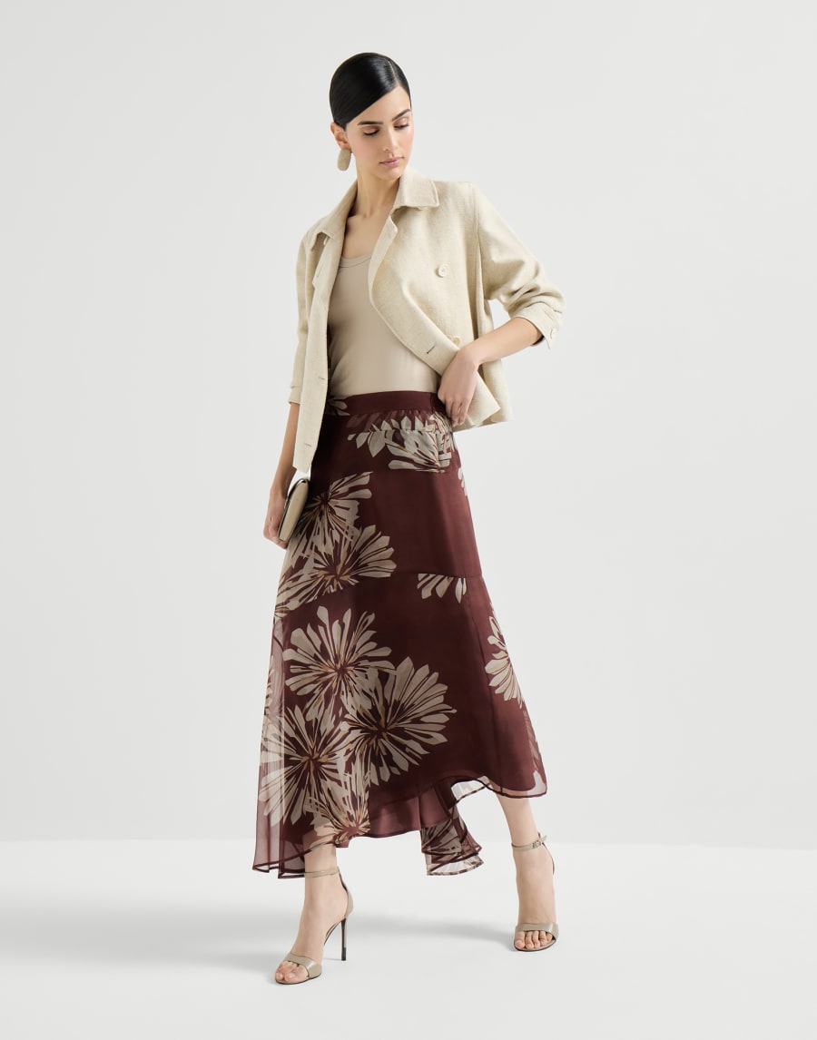 リブジャージー トップ クールベージュ レディース - Brunello Cucinelli