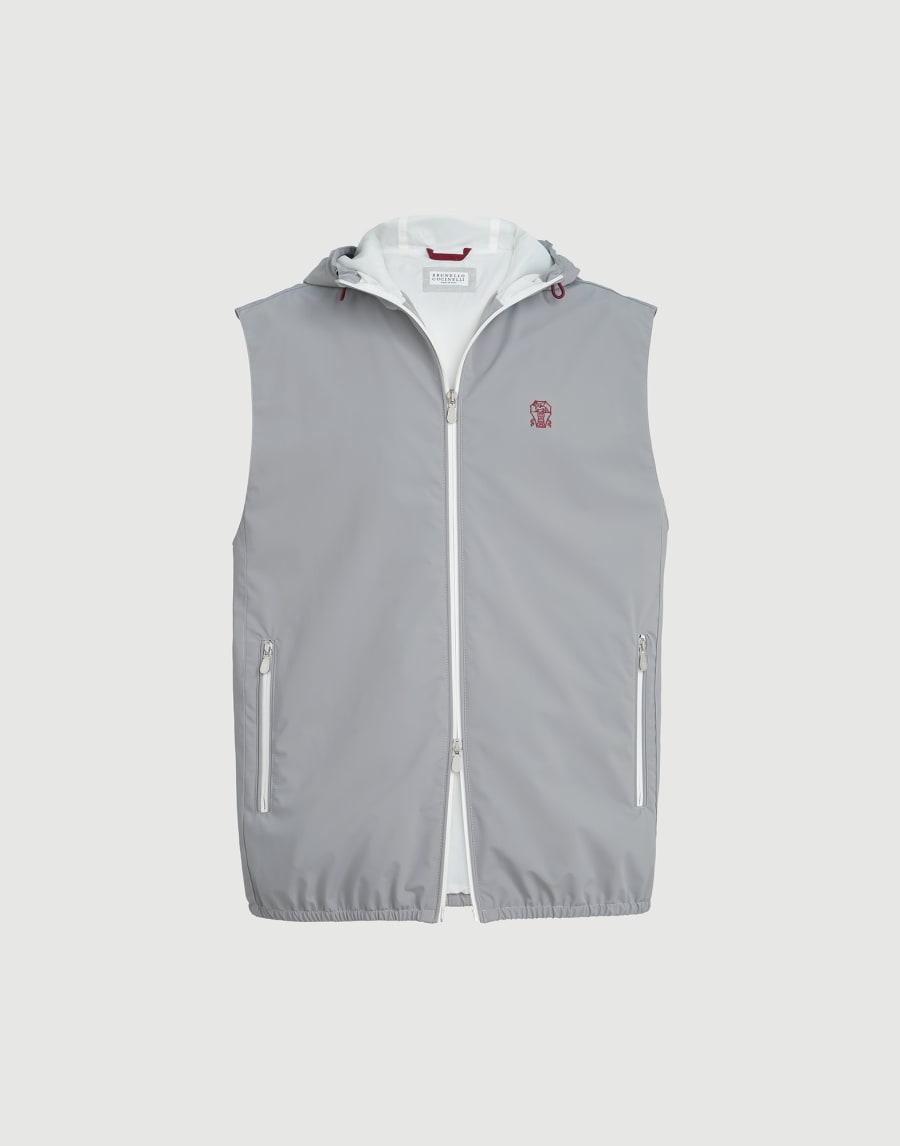 无袖短夹克 灰色 男款 - Brunello Cucinelli