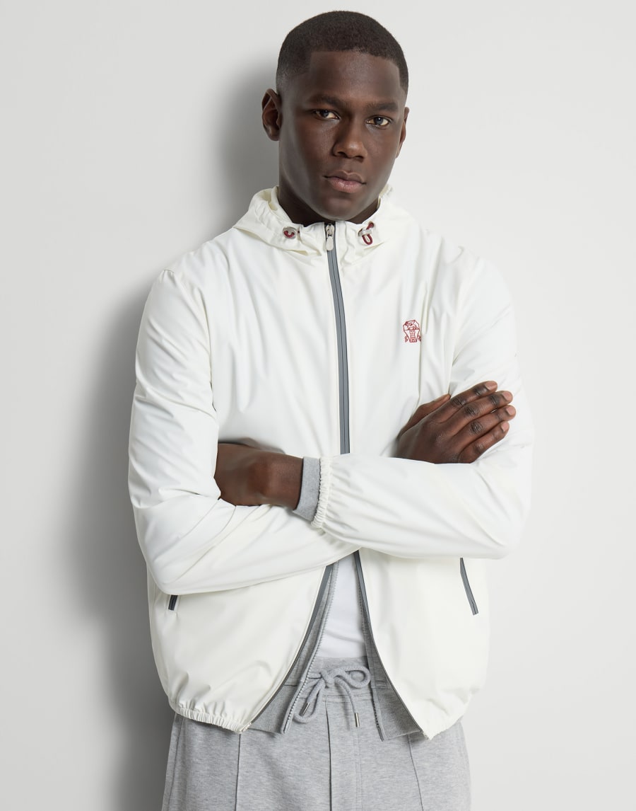 Nylon jacket Off-White Man - Brunello Cucinelli