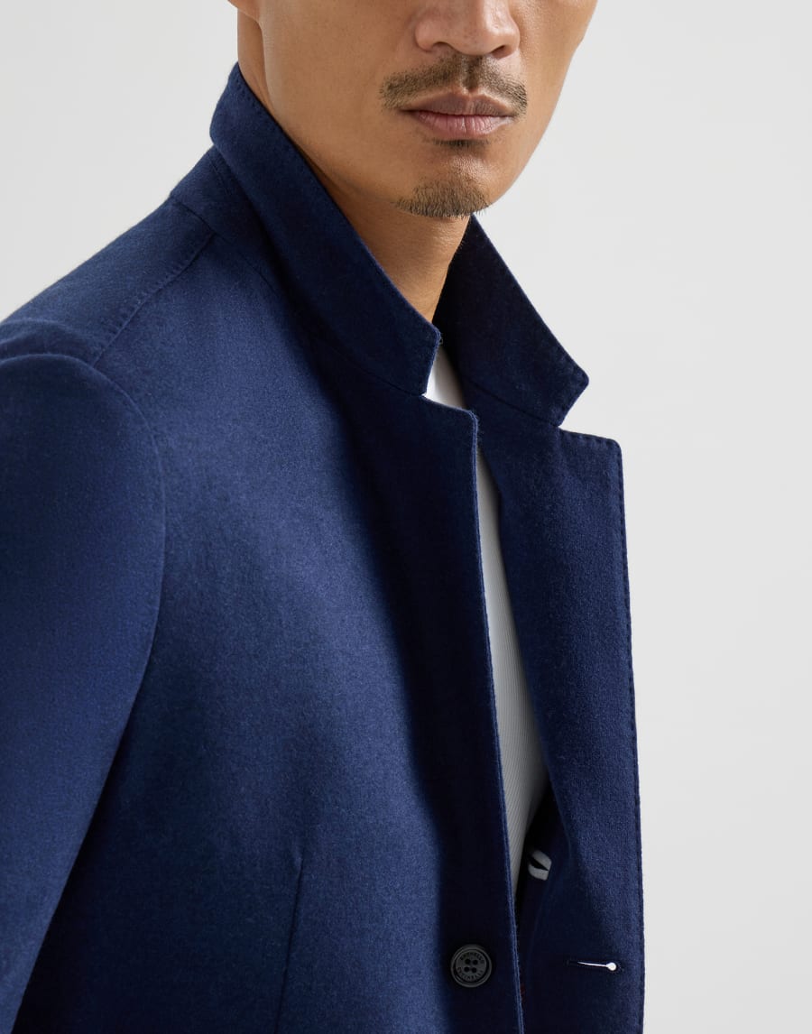 Cashmere jersey blazer Cobalt Man - Brunello Cucinelli