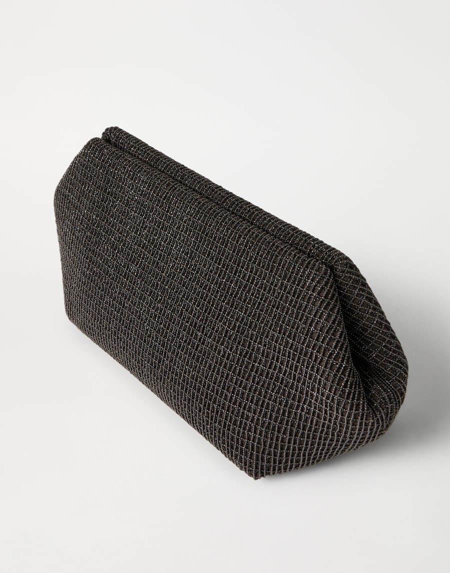 Precious pouch bag Pine Cone Brown Woman - Brunello Cucinelli